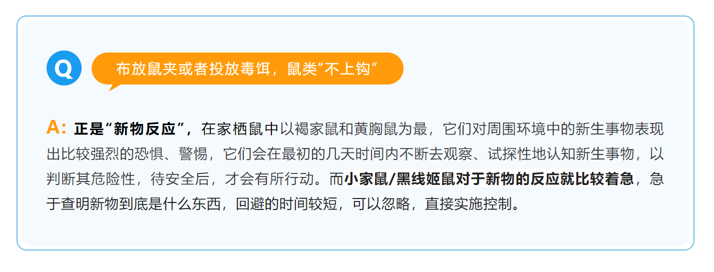 老鼠拒食熟悉环境里突然出现的新食物鼠类"新物反应"该怎么破?(图2)